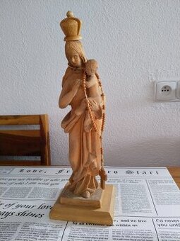 Madonna s růžencem
