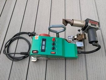 Leister Uniplan E30 zvárací automat na bannery, reklamy