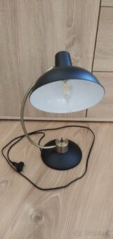 Stolná lampa kovová
