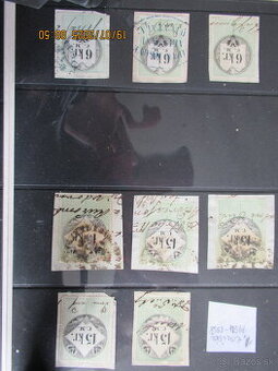Predám Rakúsko-Uhorské kolky 1.emisia 1854