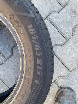 Predám letné pneu 185/65r15 - 1