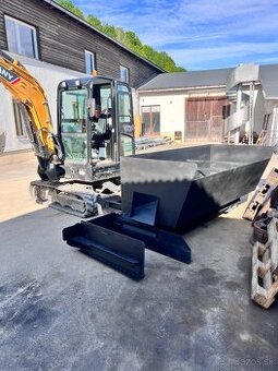 Posypávač krajníc,stranový finišer krajníc hydraulicky