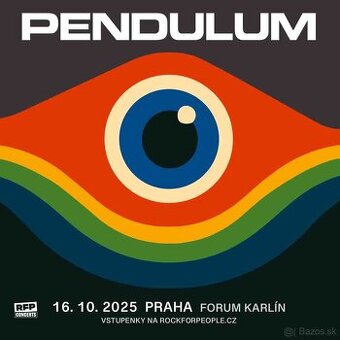 Predám 2ks vstupeniek na Pendulum v Prahe