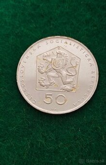 50 korún, 1971, KSČ, Proof