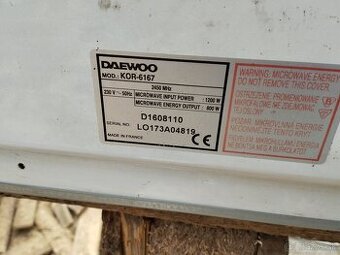 Mikrovlnka DAEWOO