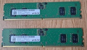 2 kusy - nové 8 GB RAM DDR5 UDIMM, značka Dell