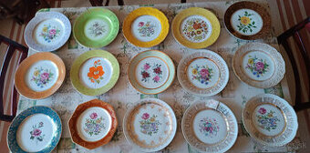 Retro ozdobné taniere 2.