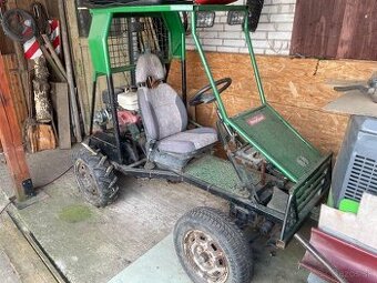 Doma robeny traktor Honda