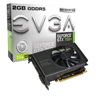 Grafika GPU EVGA GeForce GTX 750 Ti 2GB Superclocked
