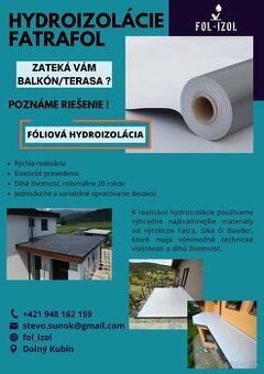 Fatrafol Hydroizolácie