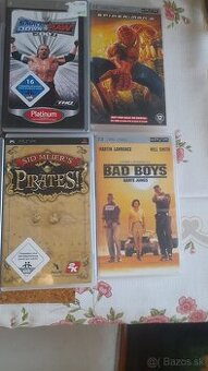 PSP hry 12eur/kus alebo všetky za 120eur