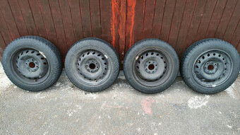 Fiat Seicento - 13“ disky so zimnými gumami.