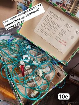 Retro vianocne svetielka Aladin