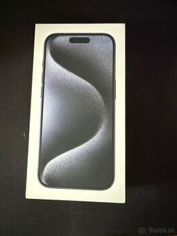 Predám iPhone 15 Pro 128 GB Blue Titanium – top stav, bez šk