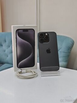 Apple iPhone 15 Pro 128GB Black Titanium | ZÁRUKA 1R