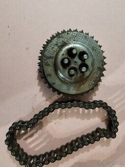 Jawa pionier 20,21 spojkový kôš + reťaz