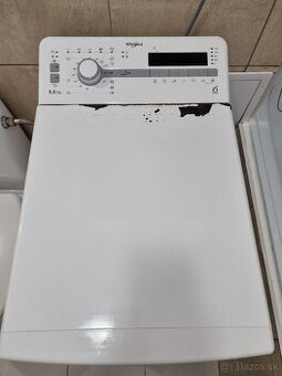 Zhora plnená práčka Whirlpool