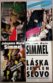 Knihy od J.M.Simmela - predám.