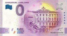 0 euro / 0 € souvenir bankovky zahraničné 1 - 1