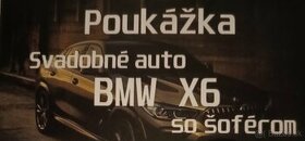Svadobné auto BMW X6