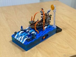 LEGO svietiaca loď