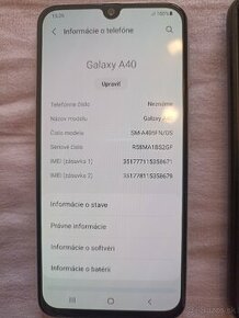 Mobil Samsung Galaxy A40