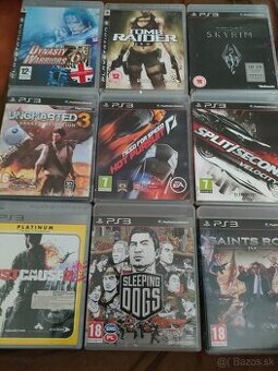 Hry na PS3 (cca 24 hier-akt.4.5.2025)