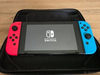 Modované Nintedno Switch 1 + 512GB karta + púzdro