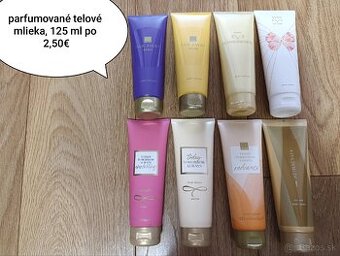 Parfumované telové mlieka