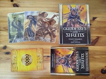 Karty: Goddesses and Sirens + knižka