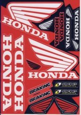 Predám sadu nálepiek moto Honda 1