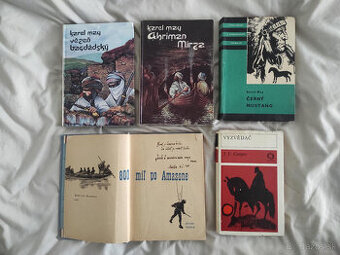 K May, J Verne, J F Cooper