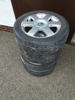 elektrony, alu disky , r16 škoda octavia II 5x112 , kolesa
