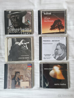 Sada originalnych 6ks CD rozne