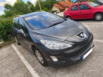 Predám Peugeot 308 SW combi-1,6HDi-66kw,rok:2010 s STK,EK