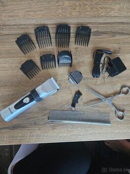 Aku bezdrôtový zastrihávač zvieracej srsti