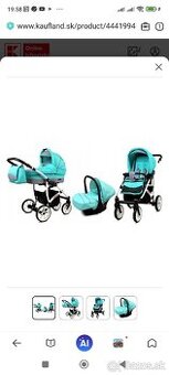 Predám kočiar 3 kombinacia Largo plus k nemu darujem.....
