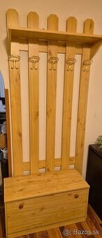 vešiak na kabáty + úložný box