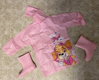 Detský pršiplášť- dievča vel.122/128