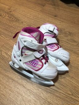 Detské nastaviteľné korčule na ľad veľ. 26-29