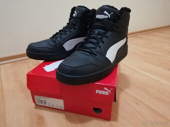 PUMA Rebound SL Fur EU45 čierne zimné tenisky