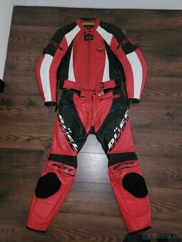 Dvojdielna kombinéza na motorku z pravej kože značky BÜSE, v