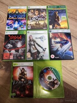 Predam hry na XBOX 360.