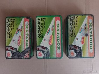 Plechové krabičky Matador