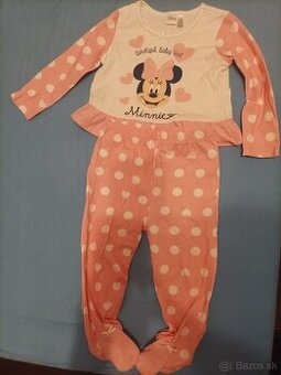 Dvojdielne pyžamo Minnie Mouse