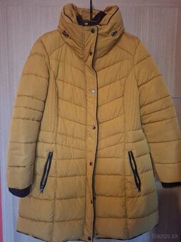 Dámska horčicová zimná bunda