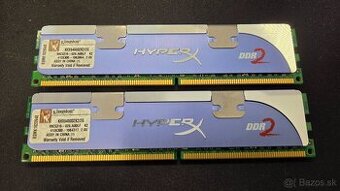 predam 2x 2GB DDR2 800MHz Kingston HyperX