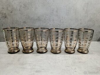 Vintage poháre (6 ks)