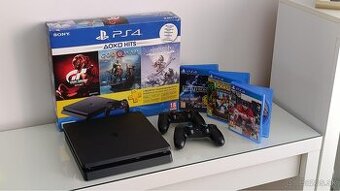 PS4 Slim 500GB + 2x ovladac