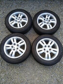 16" alu TOYOTA + TPMS + zimné pneu + rezerva.